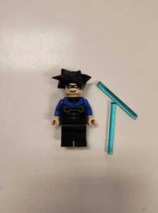 LEGO NIGHTWING MINIFIGURE ORIGINAL VERSION HTF AUTHENTIC VINTAGE BATMAN ROBIN - Picture 1 of 24