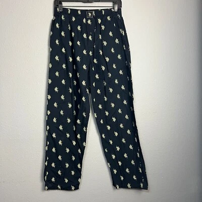 U.S. Polo Assn. Vintage Mens Sleepwear Pants Cotton All Over Logo Lounge Size Sm - Image 1 of 4