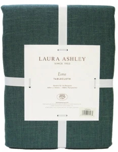 Laura Ashley Tischdecke einfarbig Esme grün 60 x 144 - NEU - Bild 1 von 1