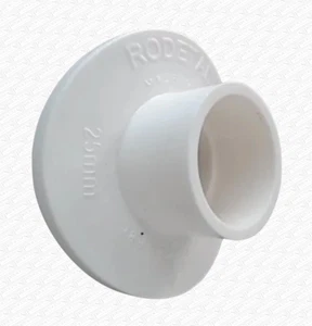 Trapano tubo terreno e sfiato 110 mm clip su boss a 21,5 mm inserto tubo troppo pieno WHT - Foto 1 di 9