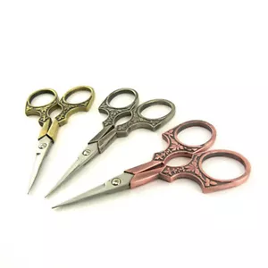 Silver Bronze Copper | Die Cast Metal Scissors | BambooMN - Picture 1 of 5