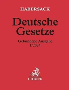 Deutsche Gesetze Gebundene Ausgabe I/2024 | Gebraucht | Gut - Bild 1 von 1