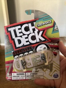 Tech Deck Zero Skateboard Throwback Series Ultra Raro Negrita Oro Blanco NUEVO - Imagen 1 de 2