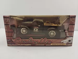 New Toy Zone Hot Rod Underground Cowboy Up 1940 Ford Pickup 1/18 Scale Diecast - Picture 1 of 10
