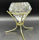 Partylite 24% Crystal Diamond Solitaire Votive Candle Holder P0174 Retired