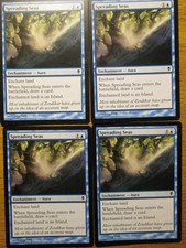 SPREADING SEAS X 4 Zendikar - Magic the Gathering MTG - Near Mint
