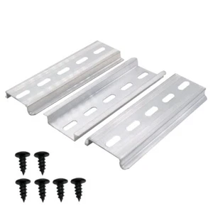 3pcs Aluminum DIN Rails,4 Inches Long,35mm Wide,7.5mm High DIN Rail - Picture 1 of 28