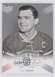 2008-09 Upper Deck Montreal Canadiens Centennial Set Bill Durnan #212 HOF
