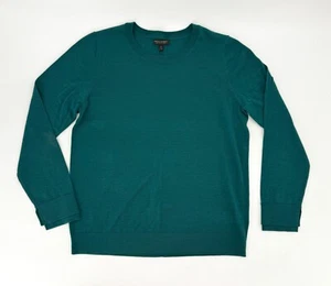 Banana Republic Sweater Womens Extra Large Green Merino Wool Pullover - Picture 1 of 8
