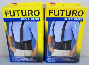 2 Futuro Lifting Belt/Suspenders Sz. Large Back Support Lower Back/Waist Support - Picture 1 of 4