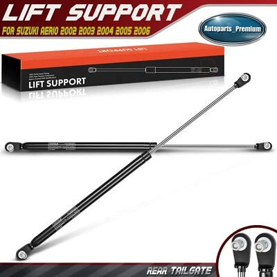 2x Rear Tailgate Lift Supports Shocks Struts for Suzuki Aerio 2002-2006 6610E32 - Image 1 of 4
