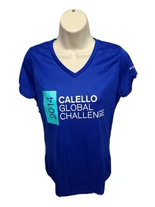 2014 Calello Global Challenge Womens Small Blue Jersey - Picture 1 of 10