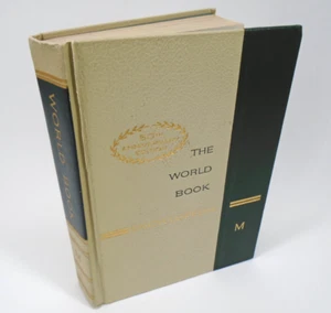 The World Book 1966 Encyclopedia Book M Vintage 50th Anniversary Edition Vol. 1 - Bild 1 von 5