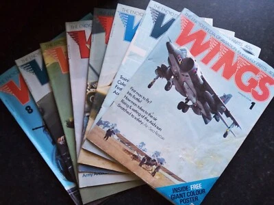 WINGS Issues 2-8 g-VG The Encyclopedia of Aviation in Weekly Parts p-VG - Image 1 of 4