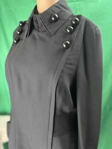 Charles Chang Lima schwarze Jacke im Militärstil Größe 12 - Bild 1 von 13
