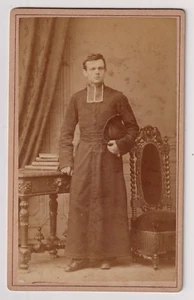 Alsace CDV Lorson à Strasbourg - Prêtre, homme d'Eglise, Religieux - c.1880 - Foto 1 di 2