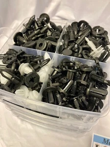 1000Pc Car Retainer Clips ,Car Door Panel,Trim Clips Kit 32 Most Popular Sizes- - Picture 1 of 4