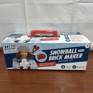 Artic Adventures SNOWBALL and BRICK Snow or Sand Molding Making Set NIB NEW - Picture 1 of 8