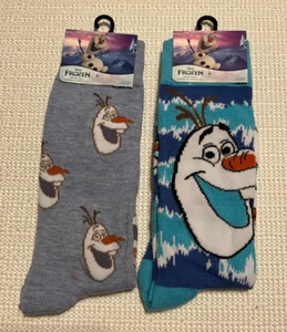 NEW ~ DISNEY ~ FROZEN "OLAF" ~ SOCKS ~ SHOE SIZE 6-12 ~ 1 or ALL ~ 1+ SHIP - Picture 1 of 10