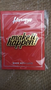 Harveys Seatbelt Make It Happen Pin SEALED PACKAGE MANY OTHER ITEMS AVAILABLE - Picture 1 of 21