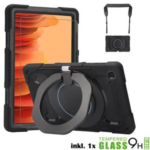 Funda Protectora Para Tablet Con Cristal Templado 9H Y Funda De Armadura - Imagen 1 de 12