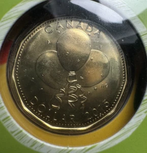 2015 HAPPY BIRTHDAY BON ANNIVERSAIRE CANADA COIN SET SEALED WITH SPECIAL LOONIE! - Bild 1 von 7