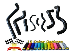 Manguera radiador de silicona negra para BMW Mini Cooper S R56 1.6 Turbo 2006-2013 - Imagen 1 de 5