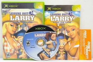 Leisure Suit Larry: Magna Cum Laude (Microsoft XBOX, 2004) CIB UNTESTED SIERRA - Picture 1 of 5