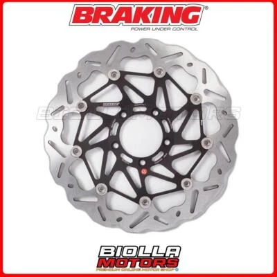 WK066L DISCO FRENO ANTERIORE SX BRAKING DUCATI 999 R 998 2004 - WAVE FLOTTANTE S Foto 1 de 4