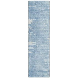 Addison Rugs Chantille ACN705 Sky 2'3" x 7'6" Indoor Outdoor Hallway Runner Rug, - Picture 1 of 5