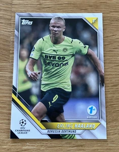 Topps UEFA Champions League 1st Edition 2021/22 - Erling Haaland #1 - Bild 1 von 2