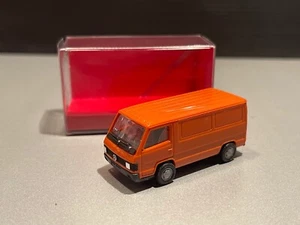 Mercedes Benz MB 100 D Kombi Bus Kasten Wagen Transporter Van Herpa H0 1:87 OVP - Bild 1 von 12