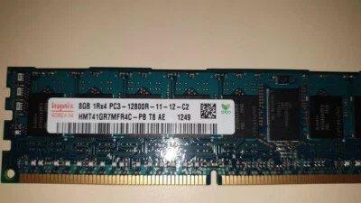 8GB HYNIX HP- PC3 -12800R DUAL CHANNEL, 1600 MHz - Image 1 of 3