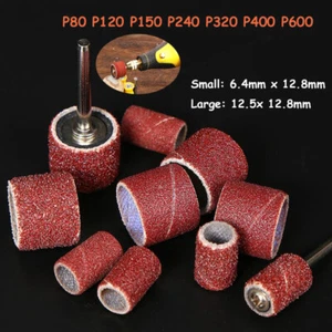 Sanding Bands Drum Sleeves Nail Electric Drill File Machine Bits 80 - 600 Grit - Picture 1 of 11