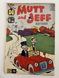 MUTT & JEFF #122 SILVER AGE 1961 HARVEY COMICS RICHIE RICH APP. - Picture 1 of 2