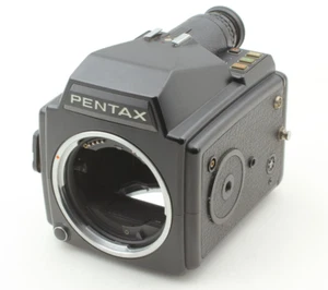 Corpo macchina fotografica pellicola Pentax 645 retro pellicola 220 dal GIAPPONE - per ricambi - Foto 1 di 11