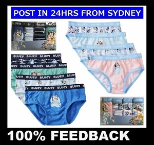 BLUEY BINGO UNDERWEAR ~ Kids Boys Girls Underpants Briefs Knickers  - Picture 1 of 6