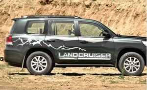 Fits Toyota LandCruiser Side Door Decals Premium Vinyl Graphics - Picture 1 of 7