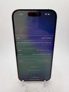 Apple iPhone 15 - Blu - 128GB - così com'è da recupero/parti/smontaggio - Foto 1 di 7