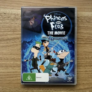 Phineas And Ferb - Across the 2nd Dimension DVD (Region 4, 2011) FREE POST - Picture 1 of 3