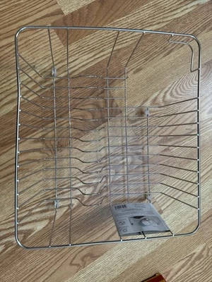 Estante para platos pequeño de diseño inteligente - acero recubierto, resistente al óxido Foto 1 de 4