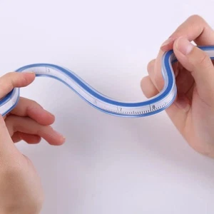 Create Perfect Arcs and Curves with Flexible Curve Ruler for Artisans - Picture 1 of 13