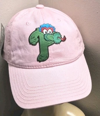 Philadelphia Phillies Phanatic Mascot Pink Hat Phillies Phanatic Baseball Cap  - Image 1 of 4