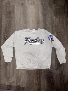 Vintage Majestic New York Yankees 1998 World Series Champions Sweat Shirt - Picture 1 of 6