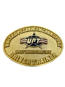 Fibbia cintura addestratore autista United Petroleum Transport UPT ottime condizioni - Foto 1 di 3
