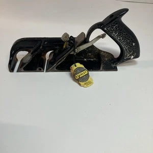Vintage Stanley No. 78 Duplex Rabbet Plane Wood Workshop Tool Equipment W/ Tag - Picture 1 of 13