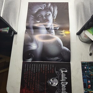Lady Death lingerie centerfold poster (11.5x36 in) vintage/original Newtype - Picture 1 of 9