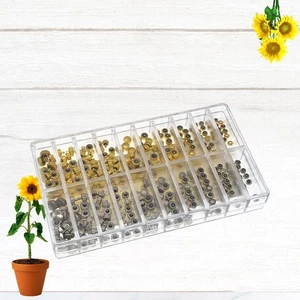  Kits de herramientas de repuesto para reparación de coronas de reloj de 300 piezas impermeables - Imagen 1 de 11