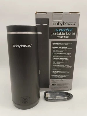 Baby Brezza SuperFast Portable Bottle Warmer - 9oz - Black - Image 1 of 4