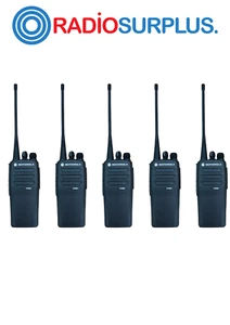 5 x Motorola CP200D VHF Radio AAH01JDC9JA2AN & NAD6502 Antenna only - Picture 1 of 1